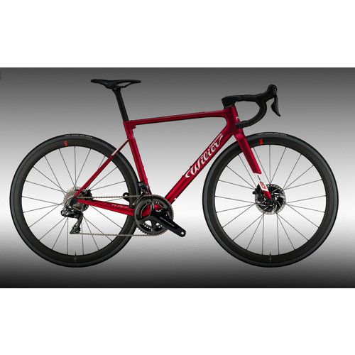 фото Велосипед wilier zero slr disc etap axs ndr 38 (2023) m, красный бархатный