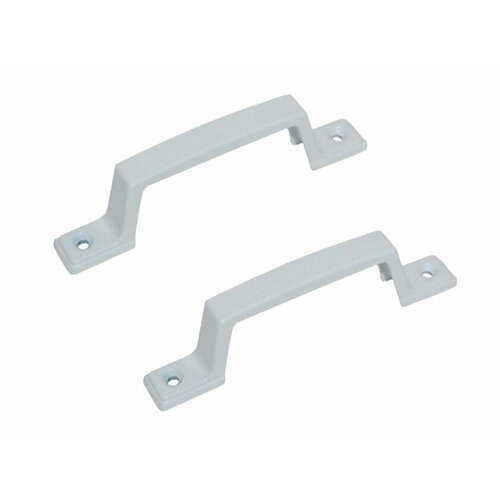 Ручка-скоба РС-60-С мм полимерное покрытие (белый) (комплект 2 штуки)