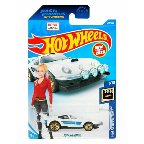 Hot Wheels ASTANA HOTTO Астана 214/250 HW Screen Time 1/10 GHB44 2020 hot wheels disney streamboat дисней 193 250 hw screen time 9 10 mattel 2021