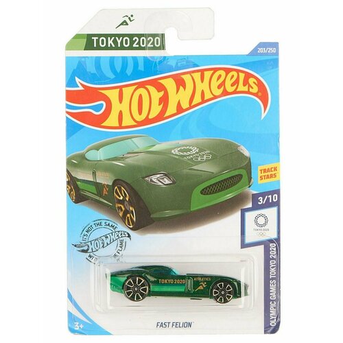 Hot Wheels FAST FELION Фаст Фелион 203/250 Olympic Games TOKYO 2020 3/10 hot wheels toyota 2000 gt тойота 184 250 olympic games tokyo 2020 8 10 2020