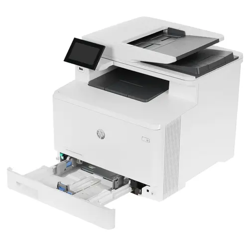 Многофункциональное печатающее устройство HP Color LaserJet Enterprise MFP M480f (p/c/s/f, A4, 600x600 dpi, 27(27)ppm, 2Gb, 2trays 50+250, ADF 50, Duplex, USB/GigEth, 1y warr, cart. in box B 2400, CMY - фото №17