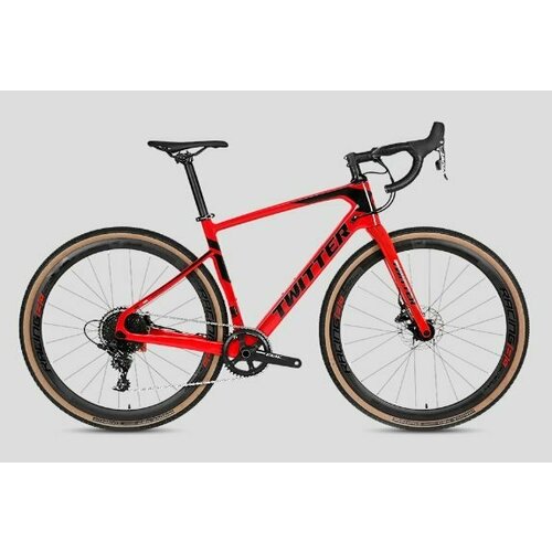 фото Велосипед twitter gravel rs-22s carbon (2022) 54" красный