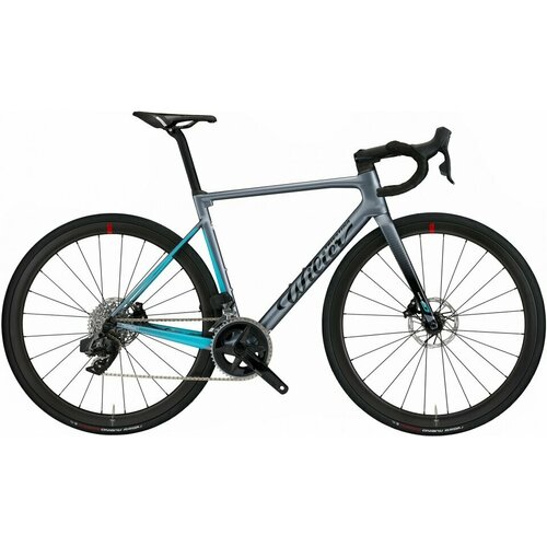 фото Велосипед wilier zero sl 105 disc aksium disc серый/голубой (2023) xs, серый/голубой