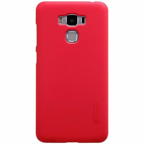 Накладка пластиковая Nillkin Frosted Shield для Asus Zenfone 3 Max ZC553KL красная mokoemi fashion clear tpu soft silicone 5 5for asus zenfone 3 max case for asus zenfone 3 max zc553kl cell phone case cover