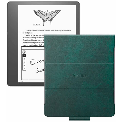 Электронная книга Amazon Kindle Scribe 32Gb + обложка Premium Emerald