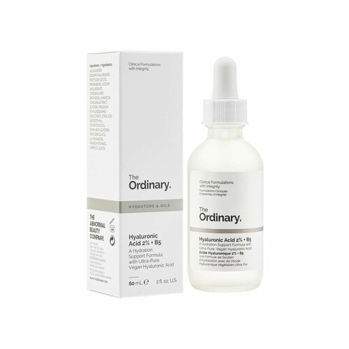 The Ordinary сыворотка Hyaluronic acid 2% + B5 Увлажняющая с гиалуроновой кислотой и витамином B5, 60ml the ordinary serum hyaluronic acid 2% b5 1 fl oz 30 ml