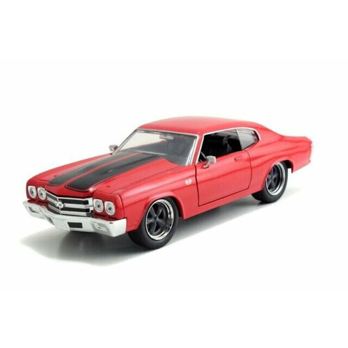 Машинка Jada Fast & Furious Chevy Chevelle 55 Доминика 97193 модель коллекционная hot wheels fast and furious quick shifters honda nsx type r premium форсаж