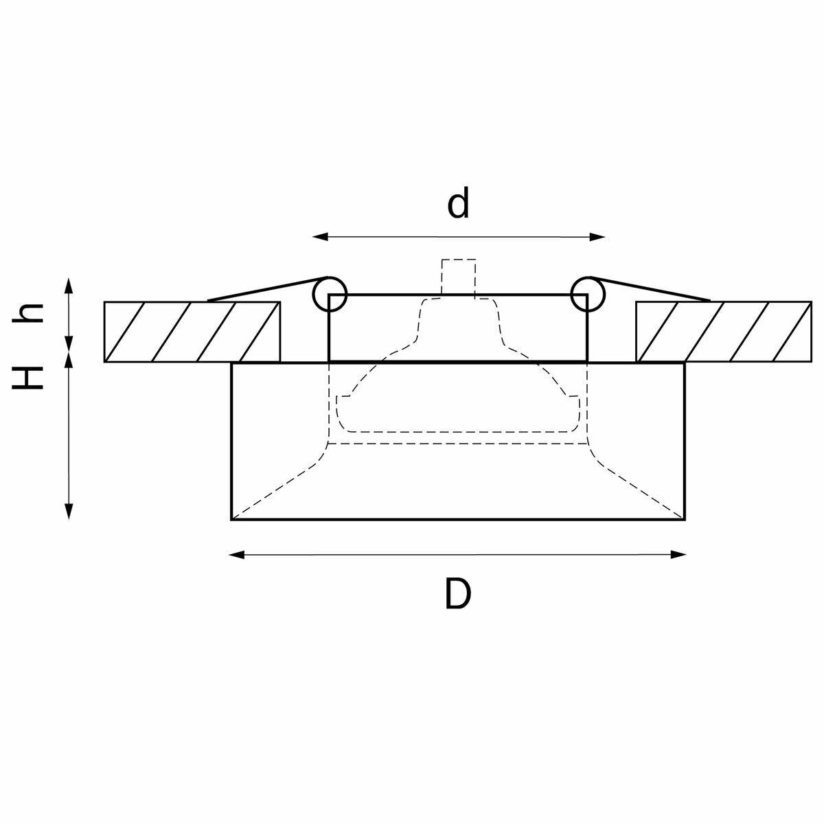 Встраиваемый светильник Lightstar Levigo L01002727 (010027+510027) - фотография № 2