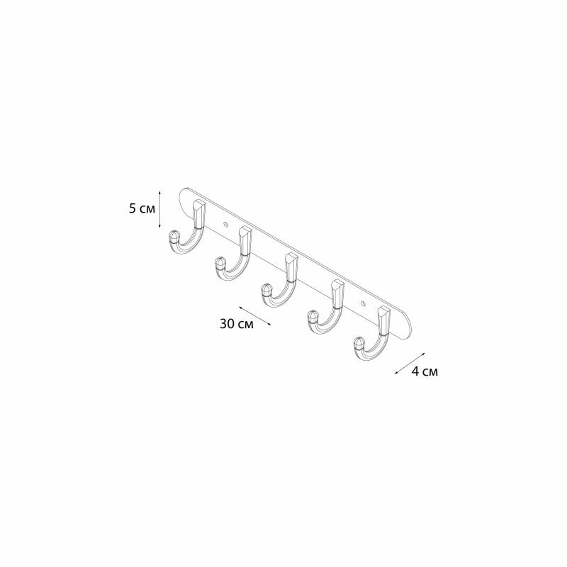 Крючки для полотенец Fixsen - фото №6