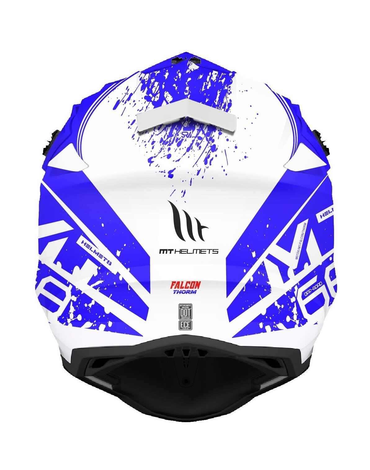 Шлем FALCON THORM A7 gloss/blue — фото 2