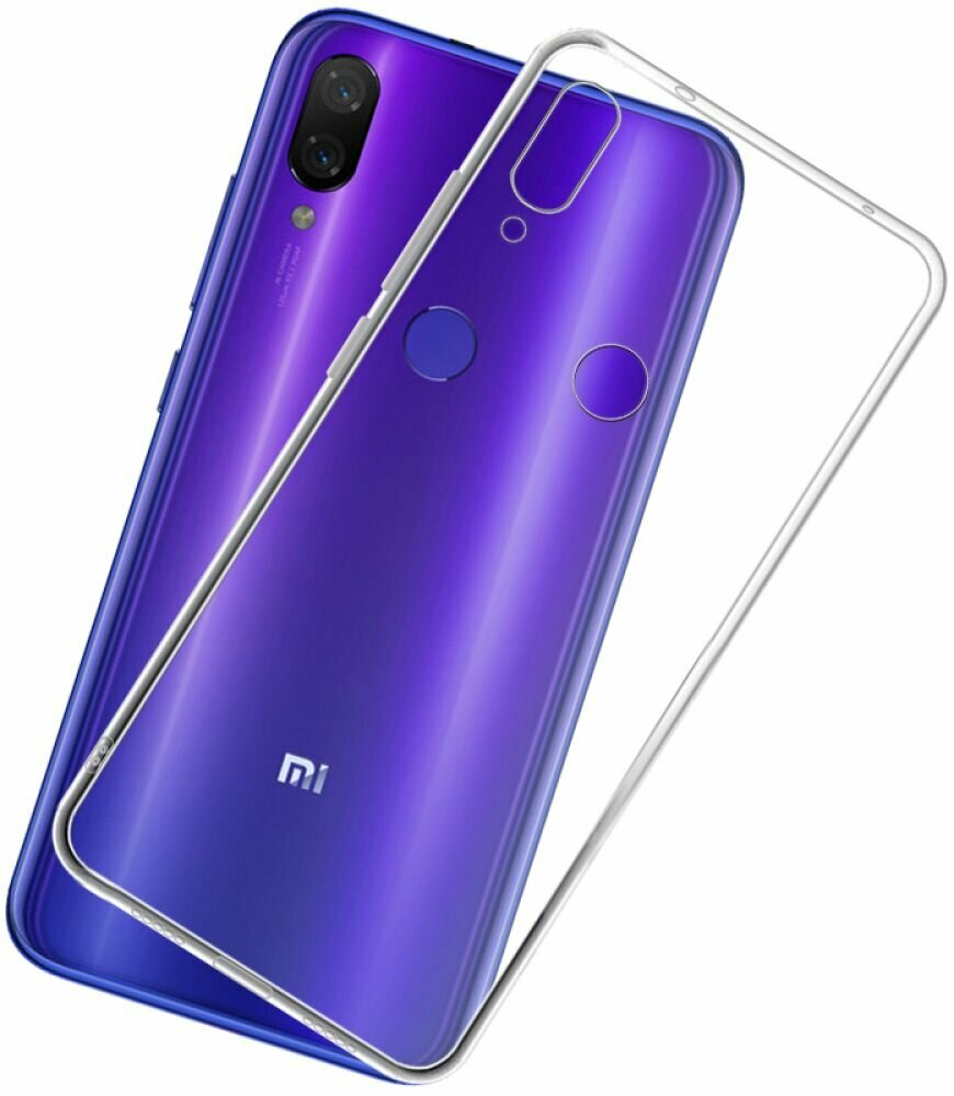 Чехол для Xiaomi Mi6 силикон прозрачный