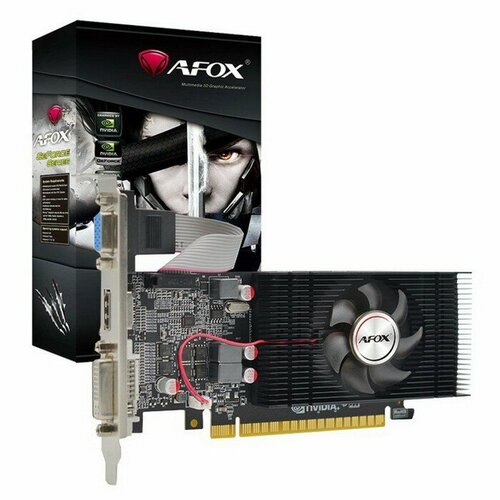 afox видеокарта afox gtx750 4гб 128bit gddr5 dvi hdmi vga hdcp Afox Видеокарта Afox GT740 LP Single Fan, 2Гб, 128bit, GDDR5, DVI, HDMI, VGA, HDCP