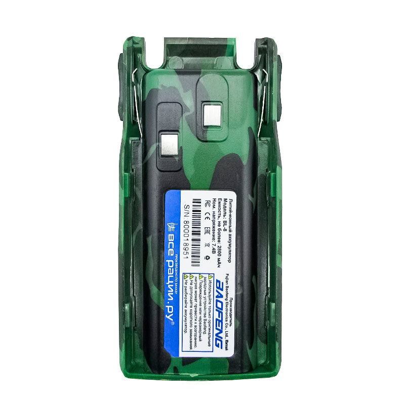 Аккумулятор Baofeng для UV-82 2800mAh черный — фото 16