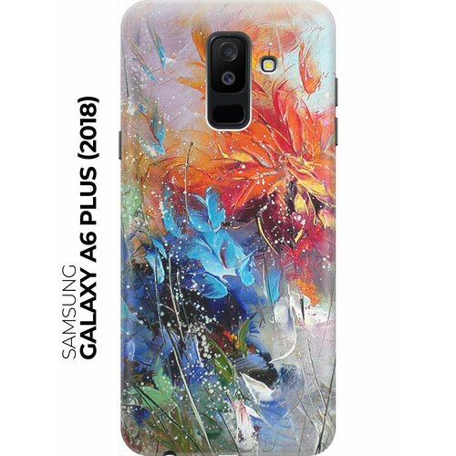 RE: PAЧехол - накладка ArtColor для Samsung Galaxy A6 Plus (2018) с принтом Весенний взрыв силиконовый чехол на samsung galaxy a6 plus 2018 кассеты для самсунг галакси а6 плюс
