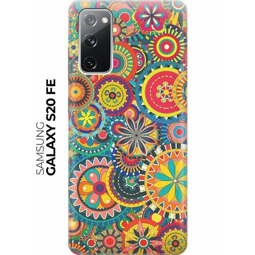 RE: PA Чехол - накладка ArtColor для Samsung Galaxy S20 FE с принтом Яркий узор re pa чехол накладка artcolor для samsung galaxy s20 fe с принтом бледно синий мрамор