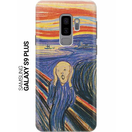 GOSSO Ультратонкий силиконовый чехол-накладка для Samsung Galaxy S9 Plus с принтом Крик gosso ультратонкий силиконовый чехол накладка для samsung galaxy s9 plus с принтом яркая мозаика