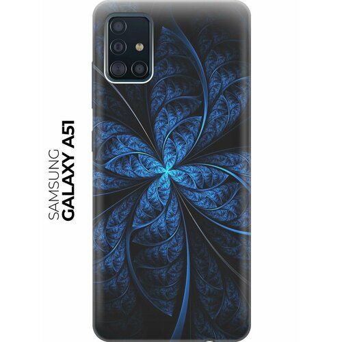 RE: PA Чехол - накладка ArtColor для Samsung Galaxy A51 с принтом Темно-синяя абстракция re pa чехол накладка artcolor для oppo a91 reno 3 с принтом темно синяя абстракция