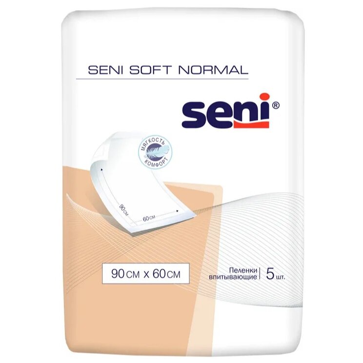 Одноразовые пеленки Seni Soft Normal, 60х60 см, 30 шт. - фото №10