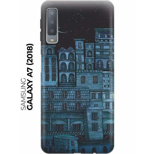 re paчехол накладка artcolor для samsung galaxy j4 2018 с принтом ночь над городом RE: PAЧехол - накладка ArtColor для Samsung Galaxy A7 (2018) с принтом Ночь над городом