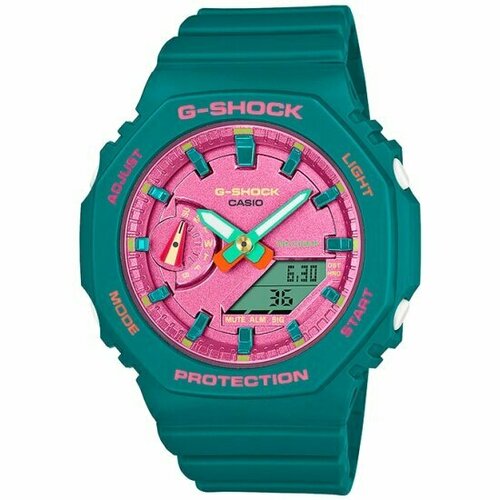 Наручные часы CASIO G-Shock GMA-S2100BS-3A, бирюзовый