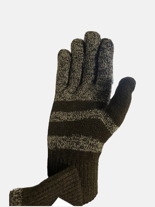 Перчатки Anita, размер 8, серый, коричневый