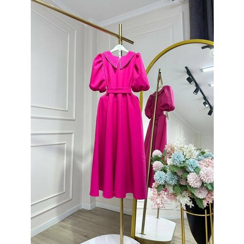 Платье размер 46, розовый, фуксия