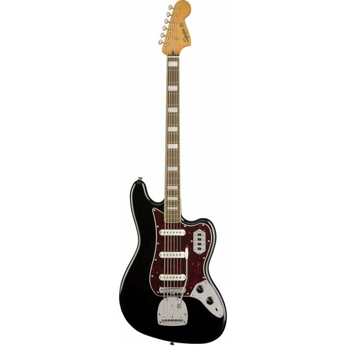 FENDER SQUIER CV 70s JAGUAR LRL BLK электрогитара, цвет черный