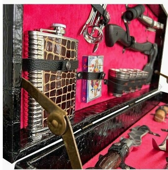 Шашлычный набор в подарочном кейсе с топором Хайтек №19 — фото 1