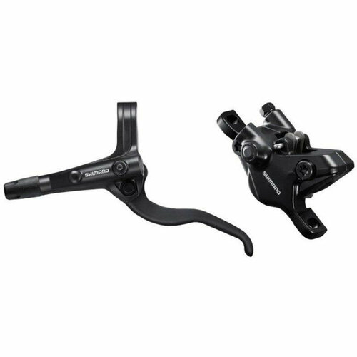 Тормоз дисковый SHIMANO BL-MT401 (левый)/BR-MT400(передний) арт. ZSM22466 тормоз диск гидравл зад с ручкой bl m4100 br mt4100 арт zsm22665