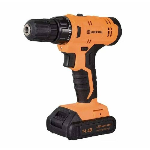 Дрель-шуруповерт вихрь аккумуляторная 220-230В 50Гц оранжевогочерного цвета 599000₽