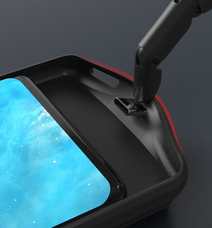 Чехол-бампер со встроенной батарей-аккумулятором ёмкости 6800 mAh для Huawei Enjoy 10S / Huawei Y8p (AQM-LX1) черный — фото 3