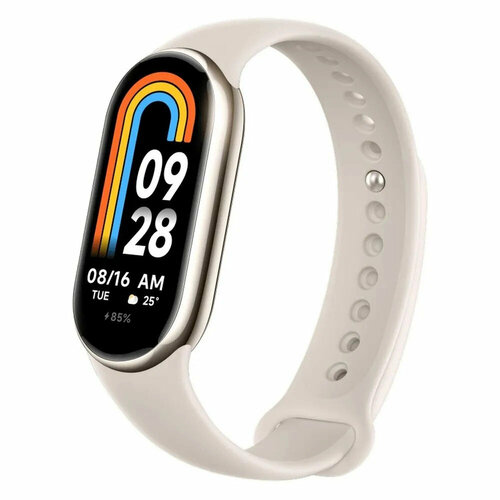 Фитнес-браслет Xiaomi Mi Band 8 глобальная версия золотой 458500₽