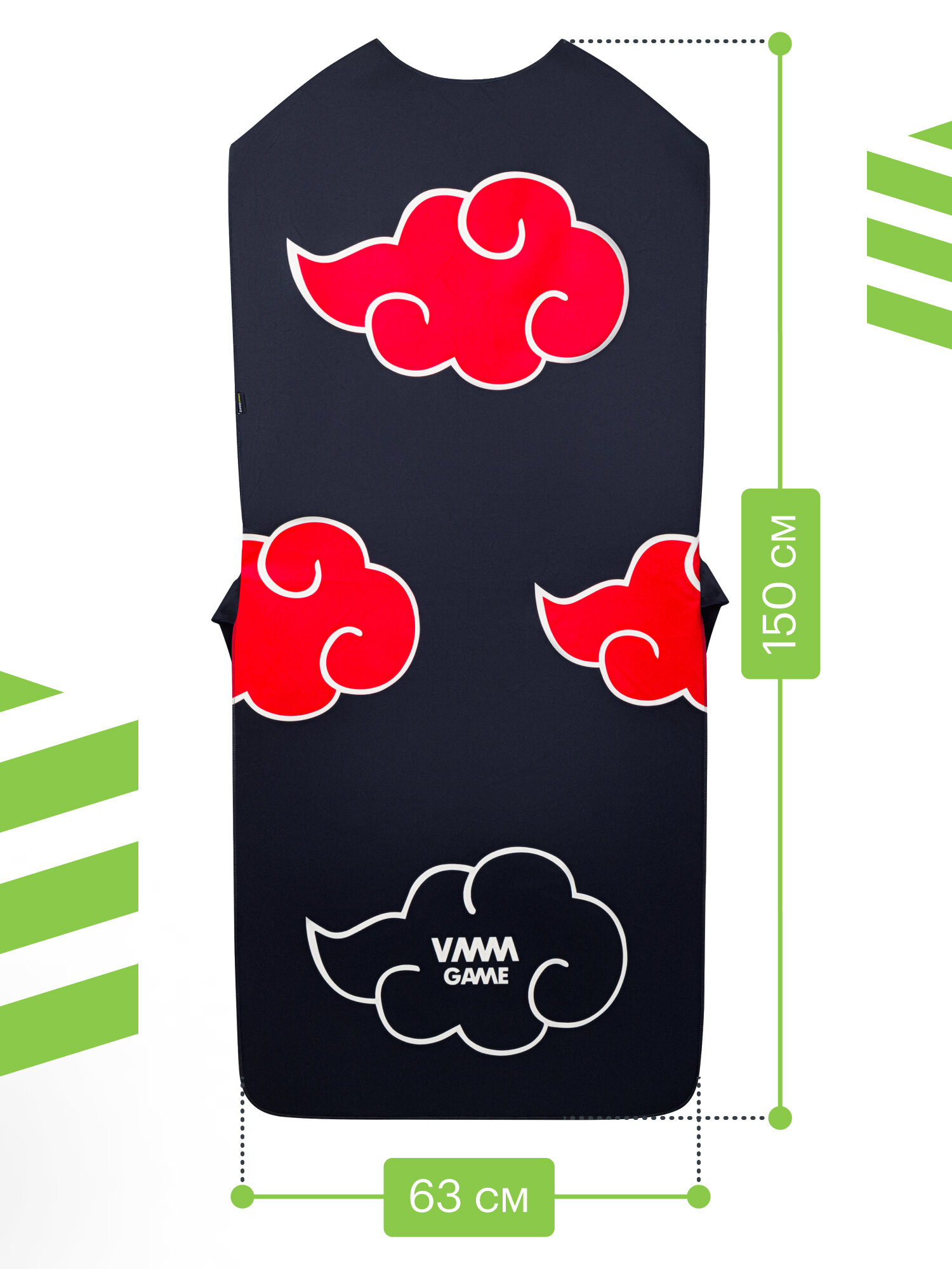 Накидка для компьютерного кресла VMMGAME PONCHO print AKATSUKI — фото 1