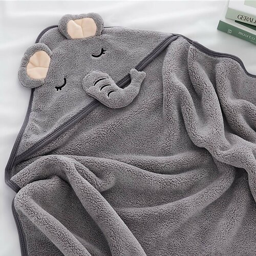 Полотенце с капюшоном уголком для новорожденных 579₽