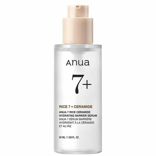 Сыворотка для лица с рисовым экстрактом и керамидами | Anua Rice 7 Ceramide Hydrating Barrier Serum 50ml