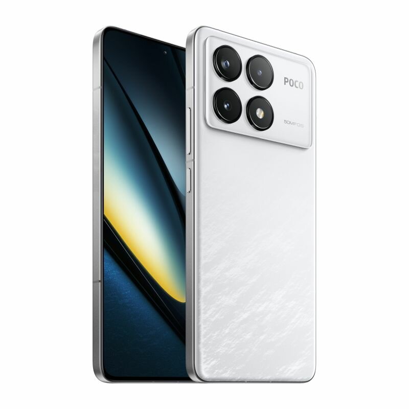 Смартфон POCO F6 Pro 12+512Gb белый (MZB0HB9RU)