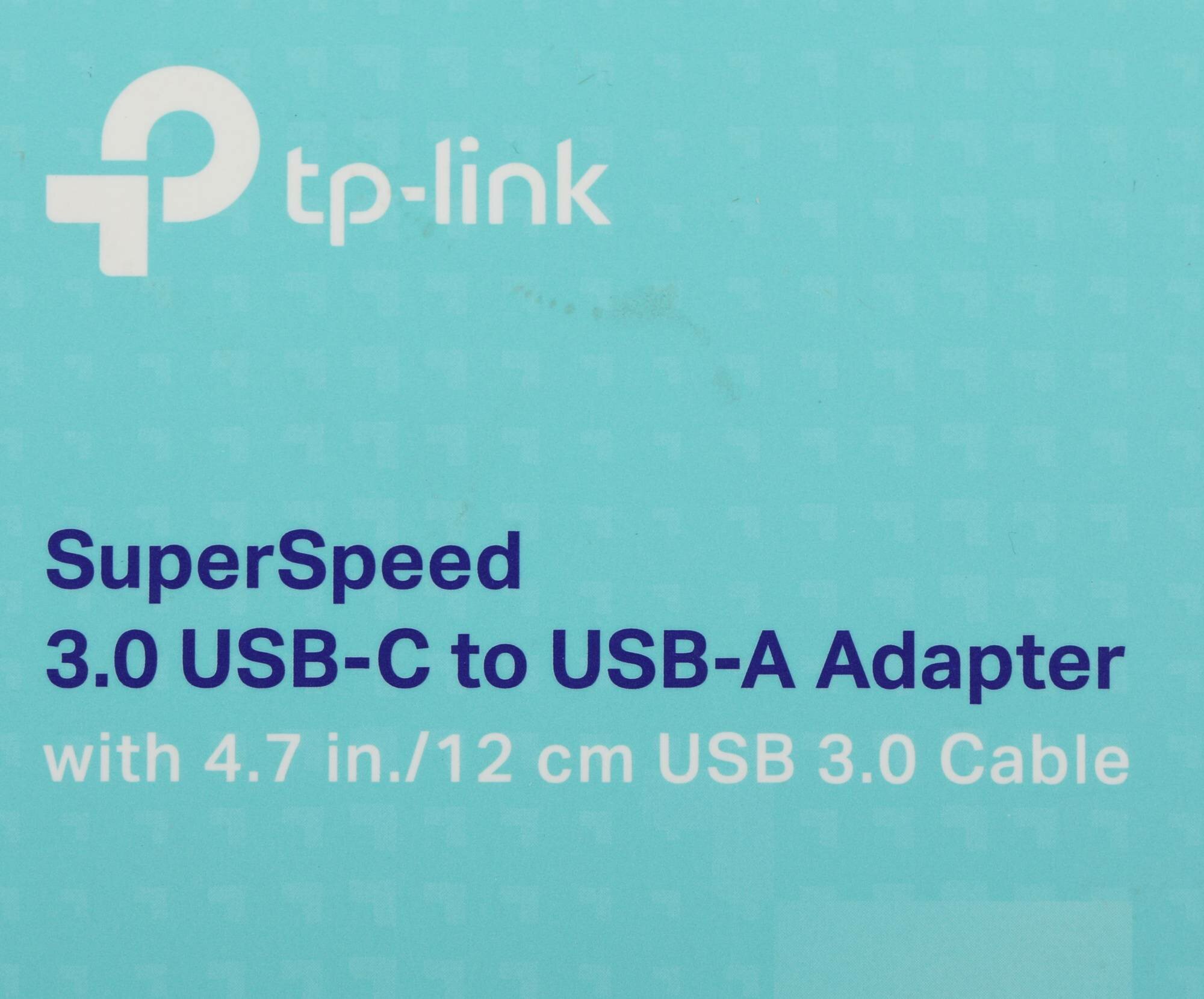 TP-Link UC400 Адаптер USB 3.0 Type C/Type A, 1 порт USB 3.0, 1 коннектор USB-C — фото 1