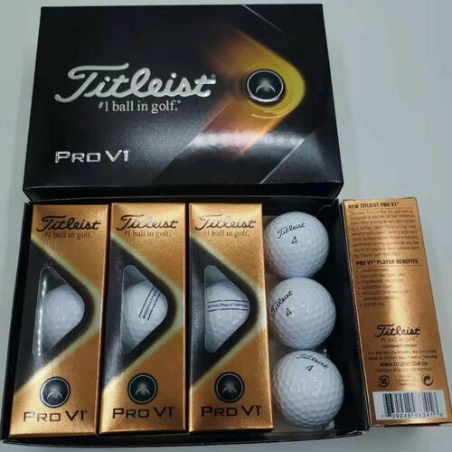 Изображение товара Мячи для гольфа Titleist Pro V1 (1 дюжина 12 шаров)