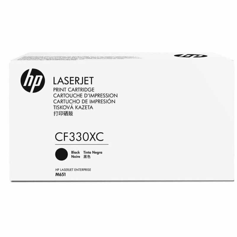 Оригинальный картридж HP (CF330XC) 654X для Color LJ M651n/ M651dn/ M651xh Black, 20500 стр.
