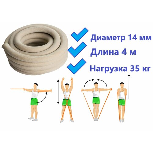 Эспандер силовой жгут борцовский 1078₽