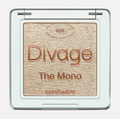 Изображение товара DIVAGE Тени для век The Mono, 4 г, 01