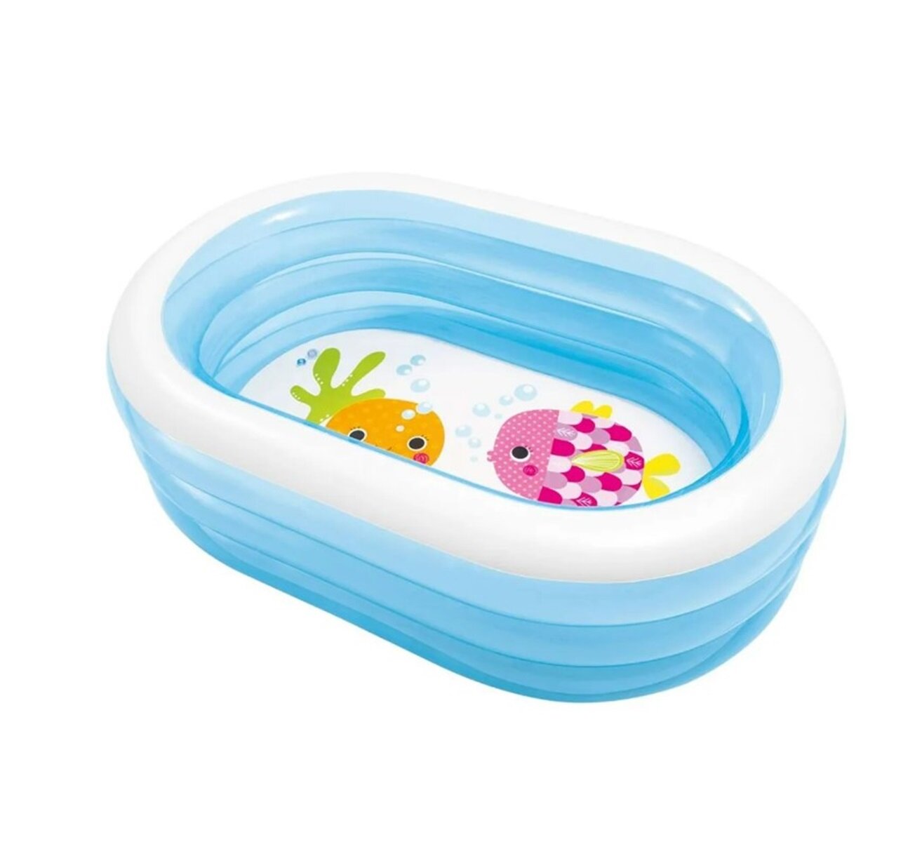 Бассейн Intex Мои морские друзья, овальный, 163х107х46 см
