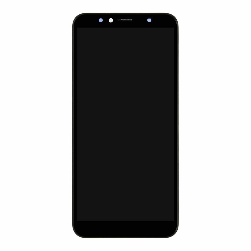LCD дисплей для Huawei Y6 Prime 2018 с тачскрином в рамке (черный)