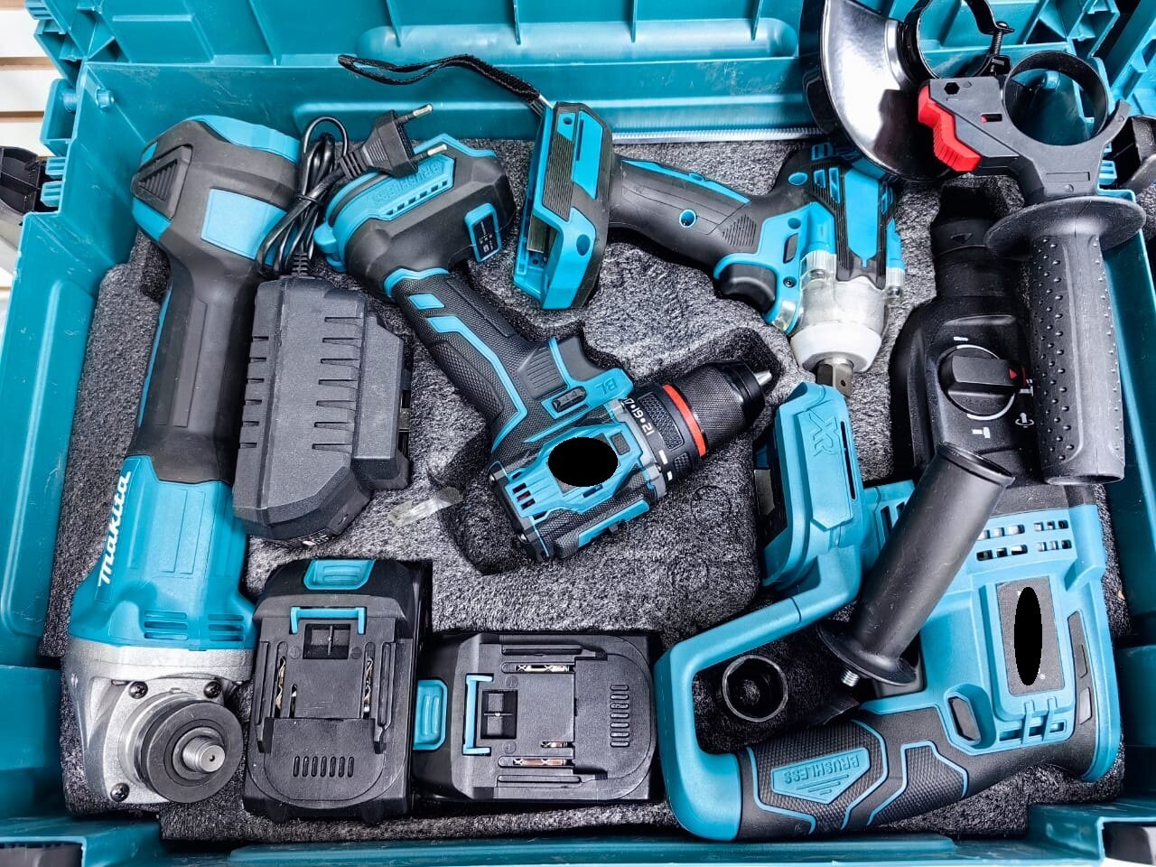 Набор аккумуляторного инструмента "4в1", Li-ion, напряжение 36В Лучший помощник в каждом доме! Качество гарантия!