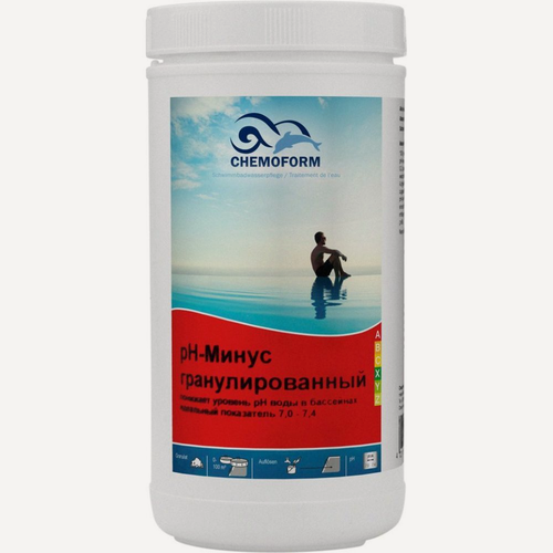 Изображение товара Химия для бассейна Chemoform рН минус гранулированный 1,5 кг 0811001