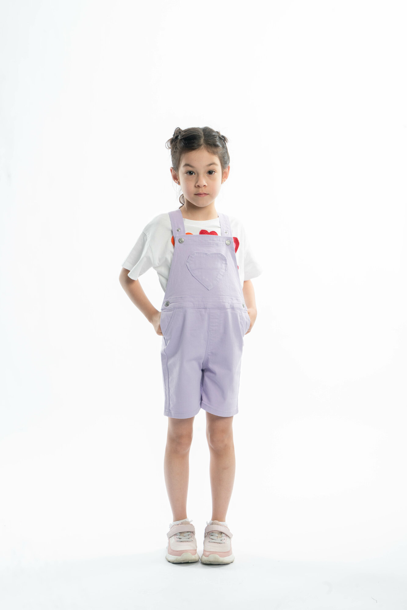 Комбинезон  1, размер 86-52, сиреневый — фото 1