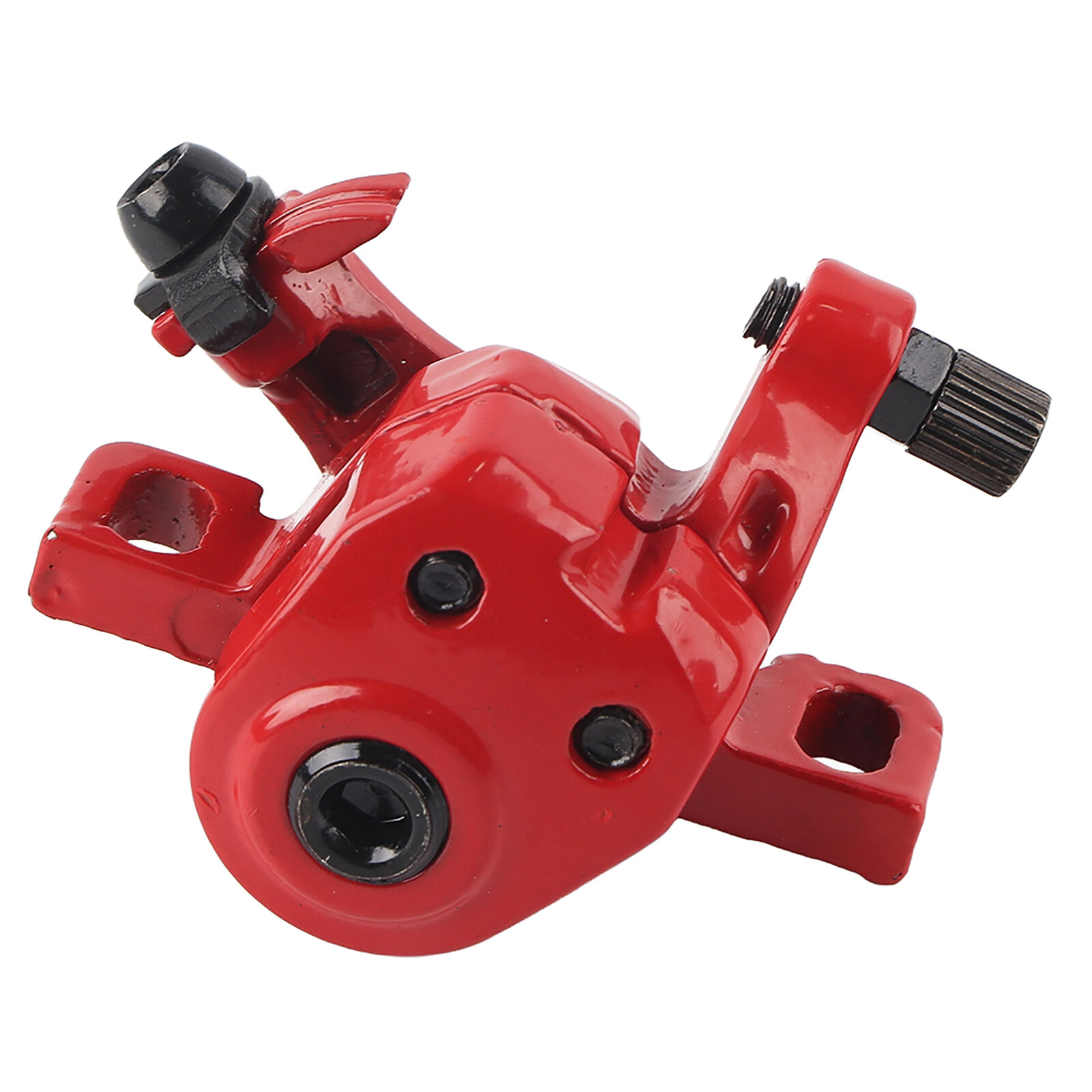 Фотографии Компактный металлический дисковый тормоз на заднее колесо для электросамоката Xiaomi 365, прочный сменный тормозной механизм, красный