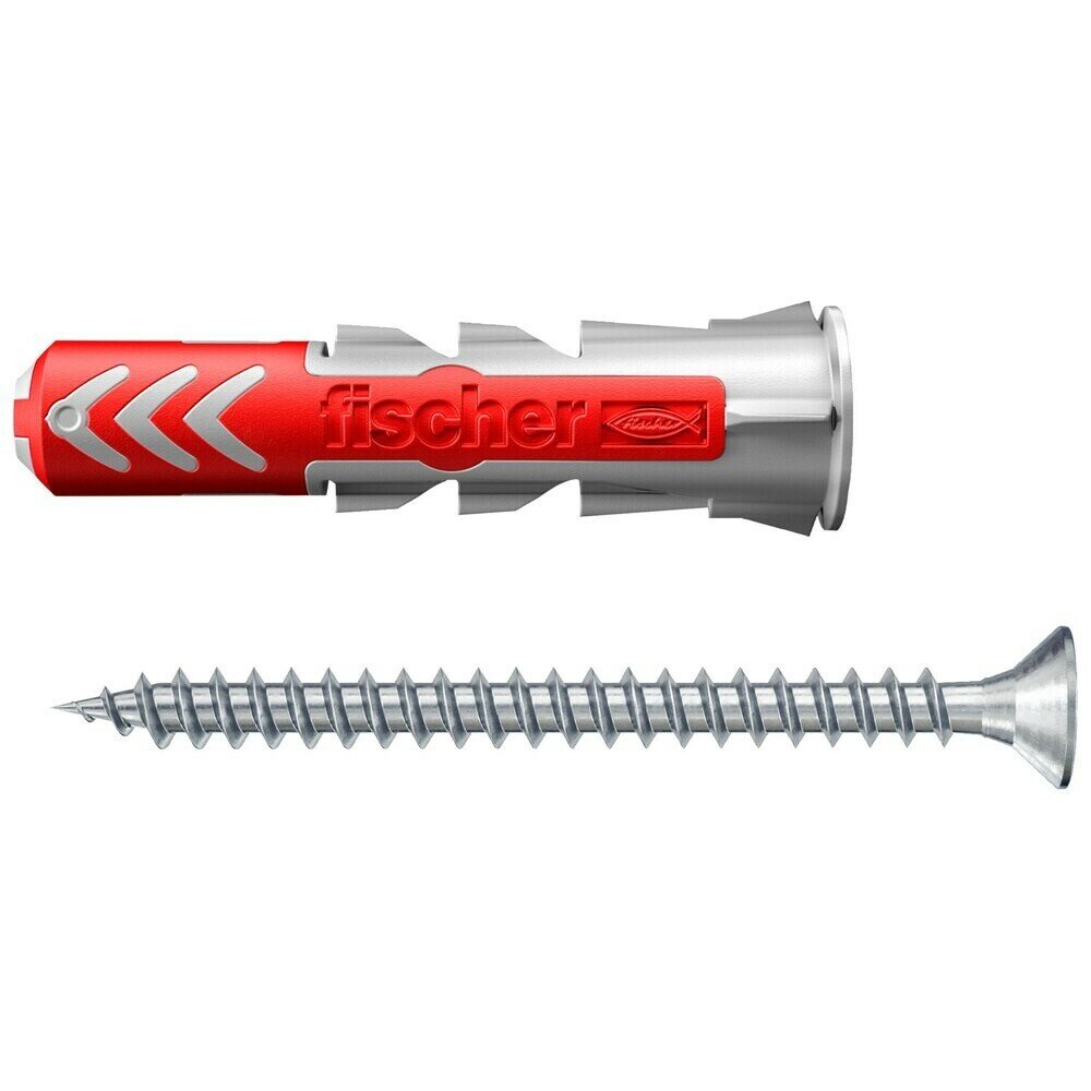 Дюбель универсальный Fischer DuoPower 8x40 мм нейлон с шурупом (8 шт.)