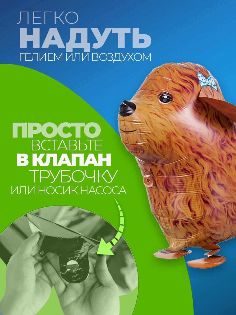 Фольгированные воздушные шары фотозона на день рождения — фото 1