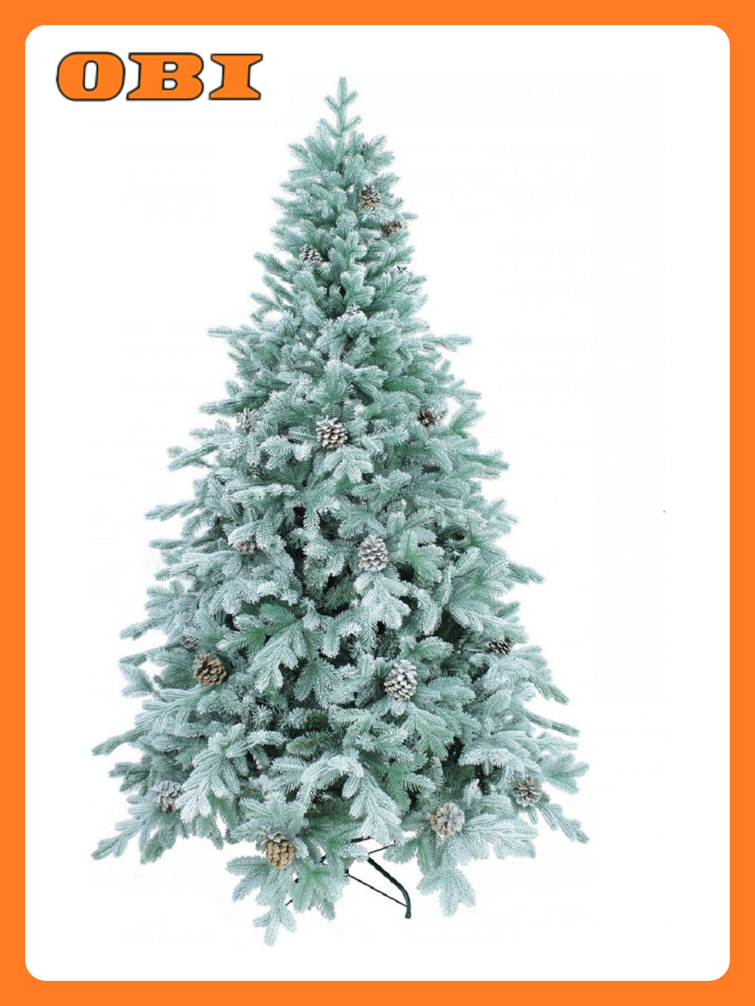 Ель камелия BEATREES заснеженный 250 см